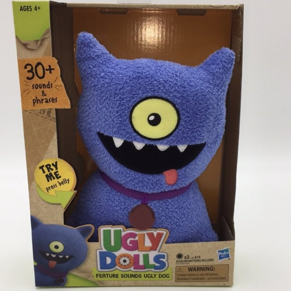 Ugly Dolls Feature Sounds Ugly Dog Talking Plush Stuffed Toy 30+ Sounds